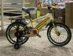 Steel Kids Bicycle Gold 5 to 9 Years