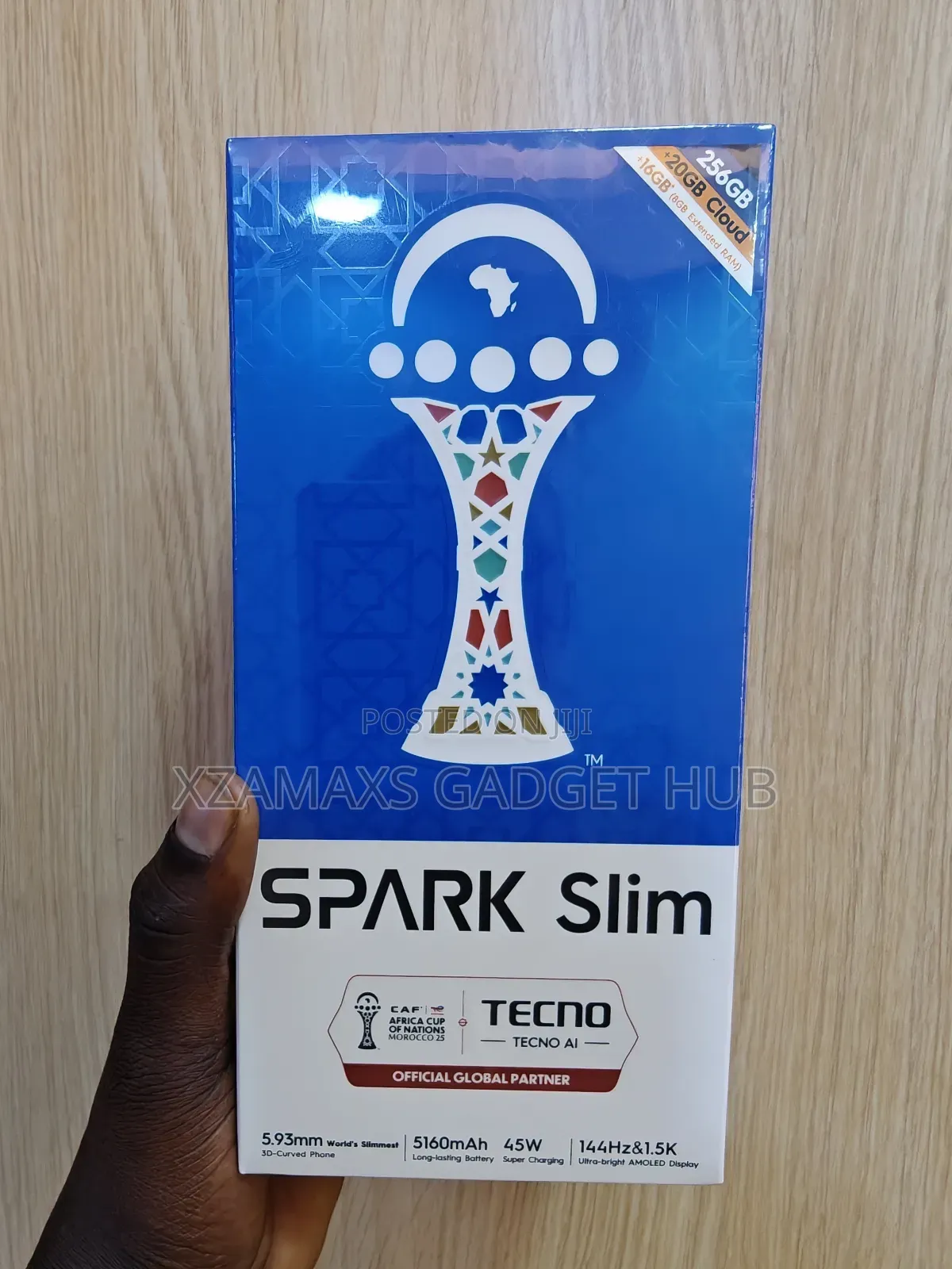New Tecno Spark Slim 256 GB Black