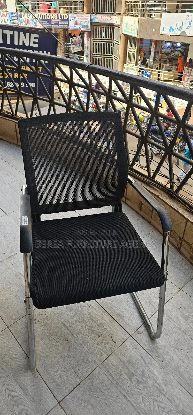 Simple Mesh Static Portable Office Chair