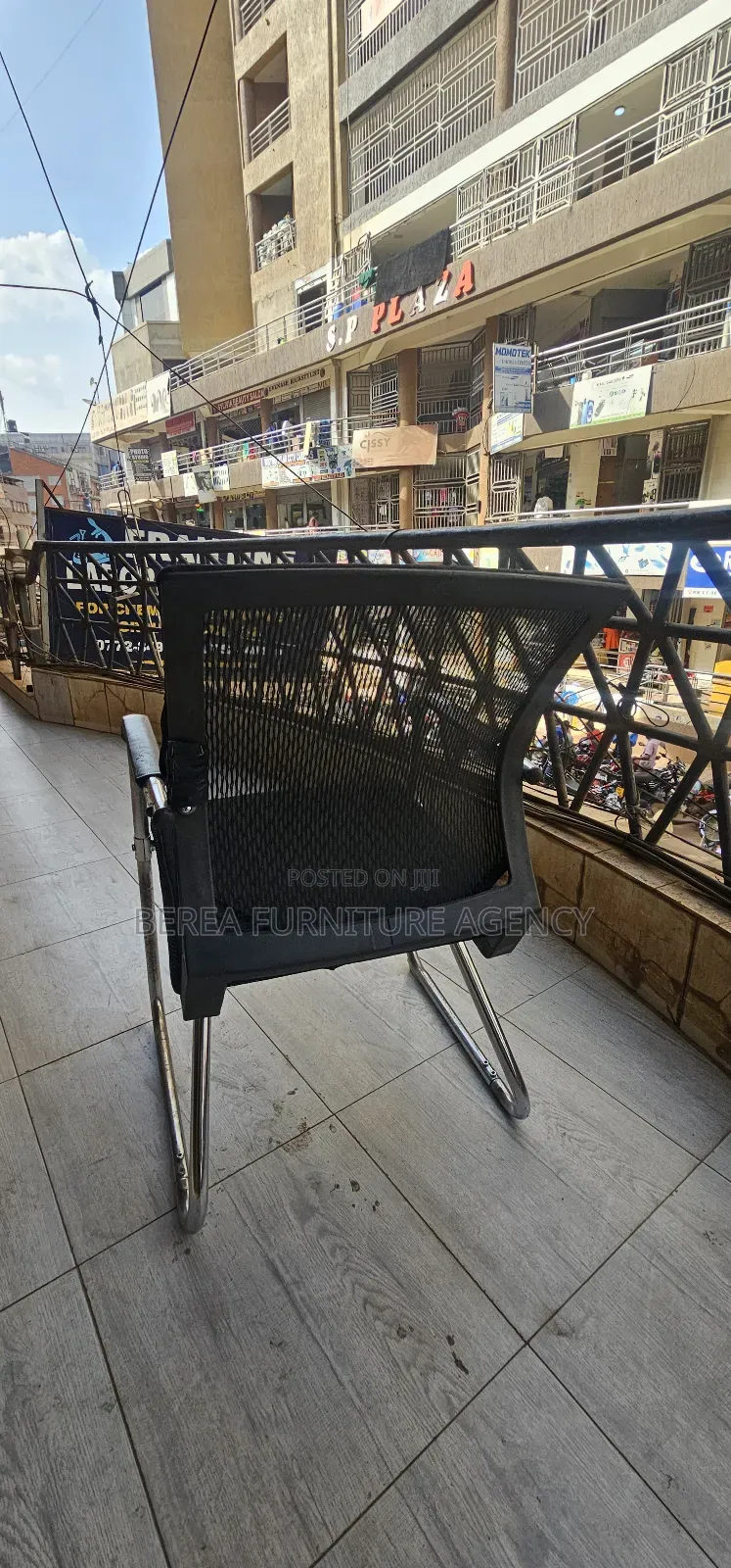 Simple Mesh Static Portable Office Chair