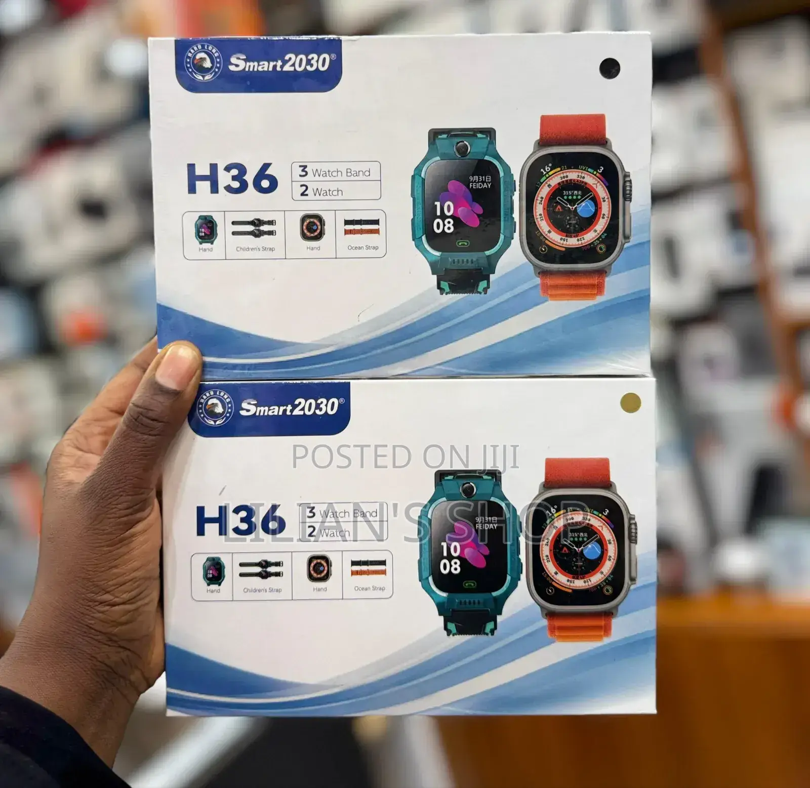 Smart2030 H36 2 in 1 Smart Watch