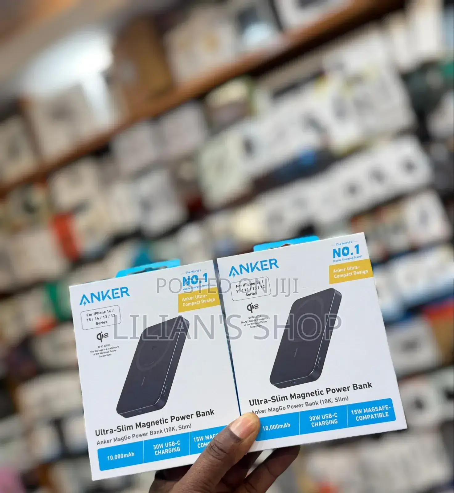 Anker Ultra Slim Magnetic Power Bank 30w 