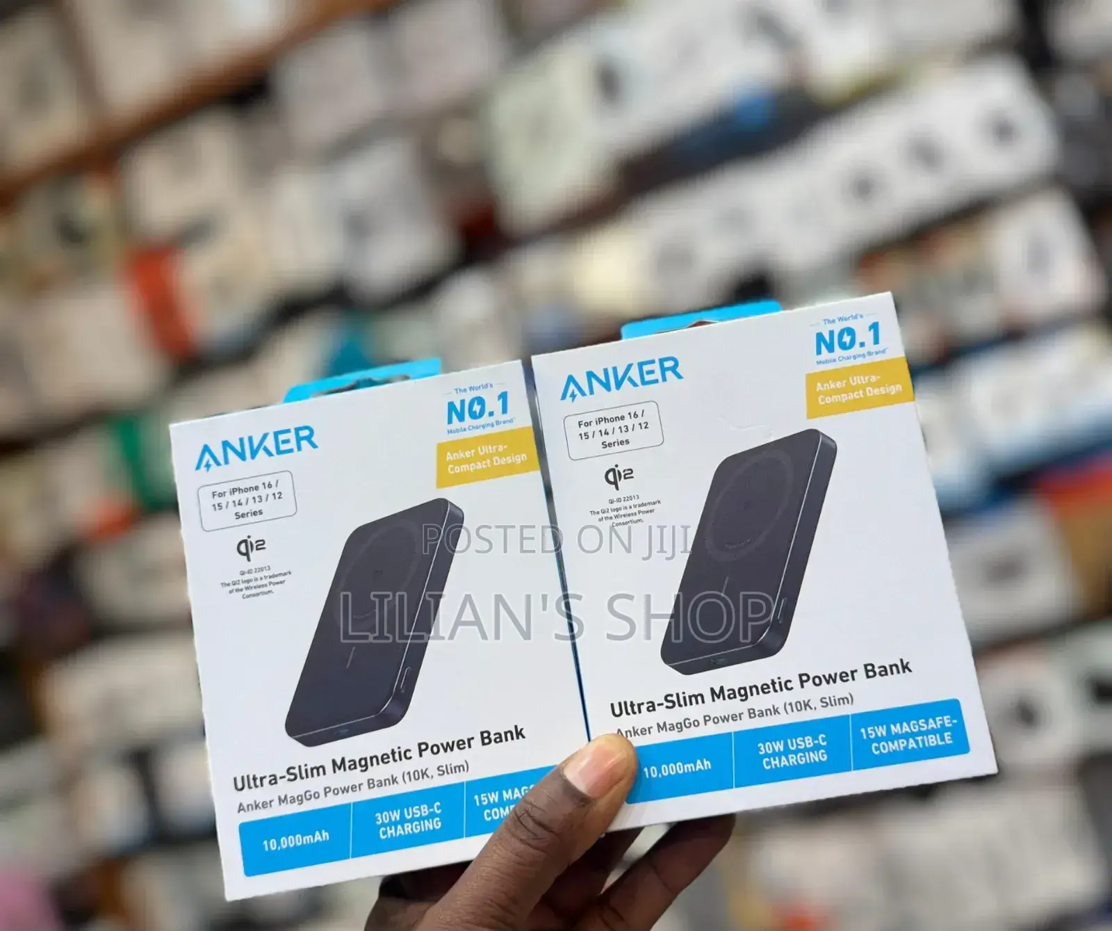 Anker Ultra Slim Magnetic Power Bank 30w 