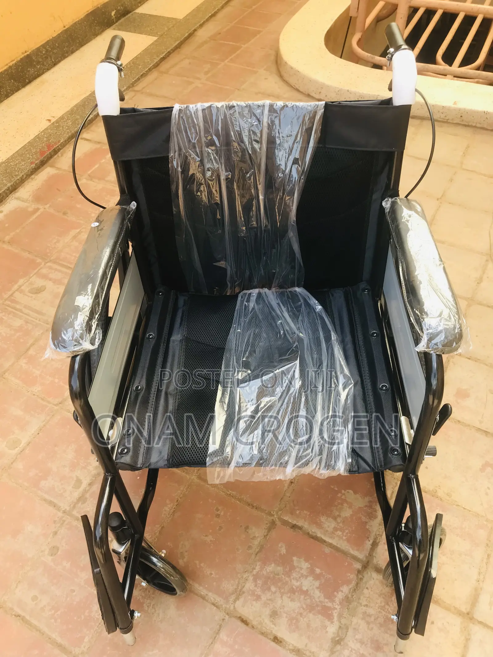 Wheelchair Black Cushion