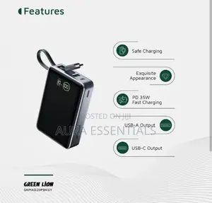 Green Lion Madrid 20,000mah 35w Pd