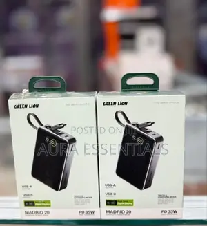 Green Lion Madrid 20,000mah 35w Pd