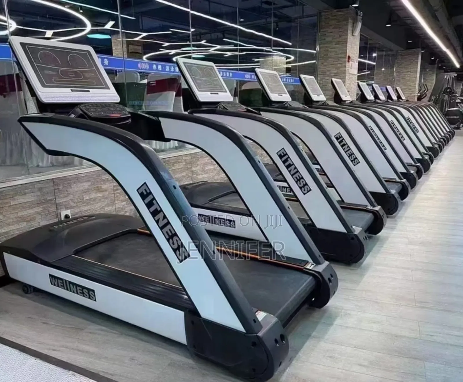 Commercial Treadmill Designed for Fitness Centers.