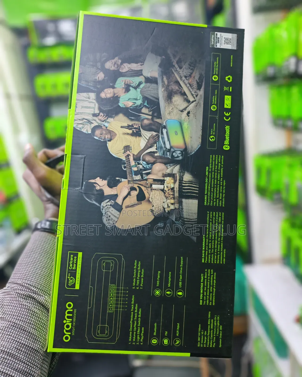 Oraimo Bass Go Boom Speaker