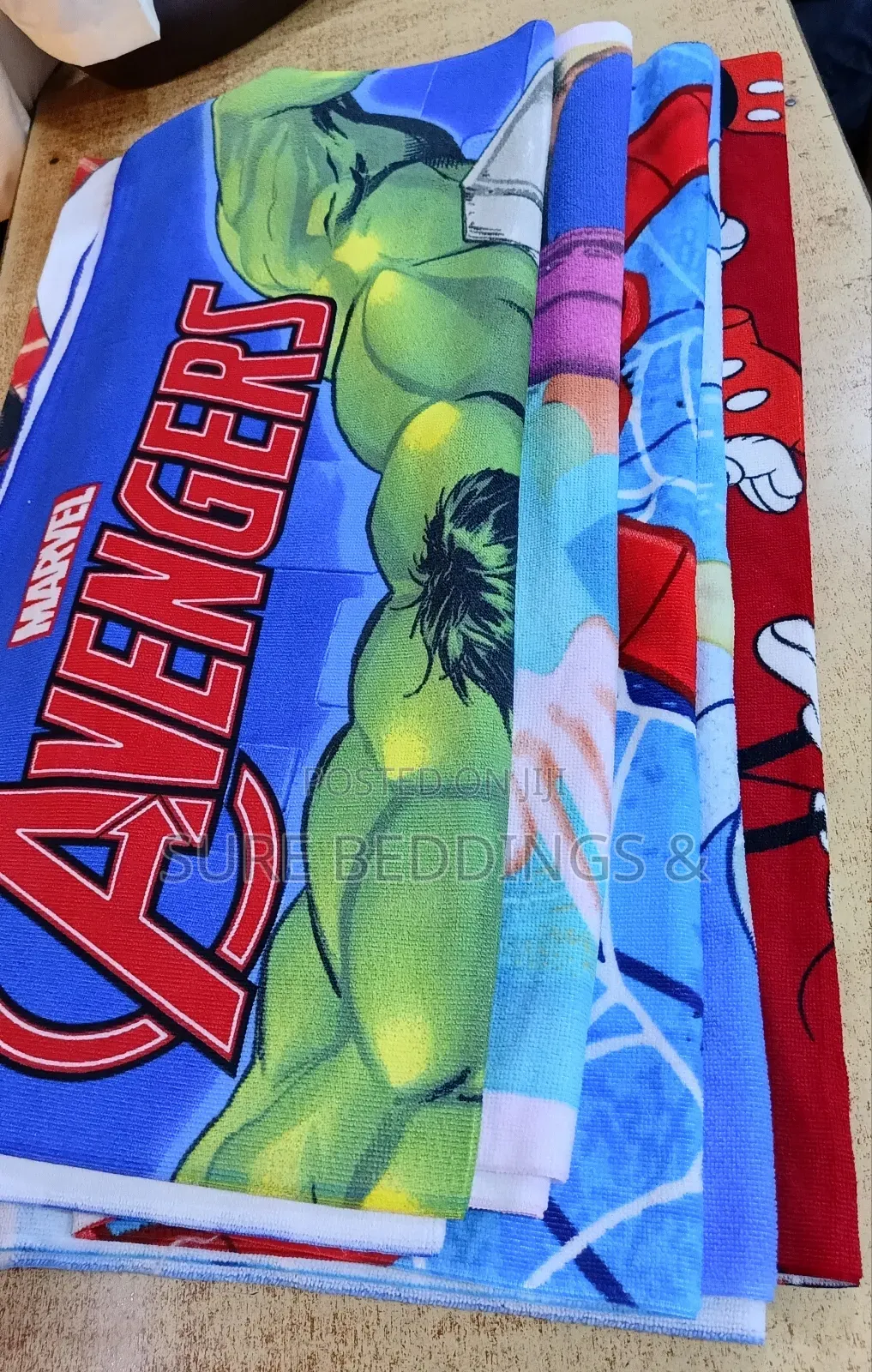 Synthetic Cartoon Towels