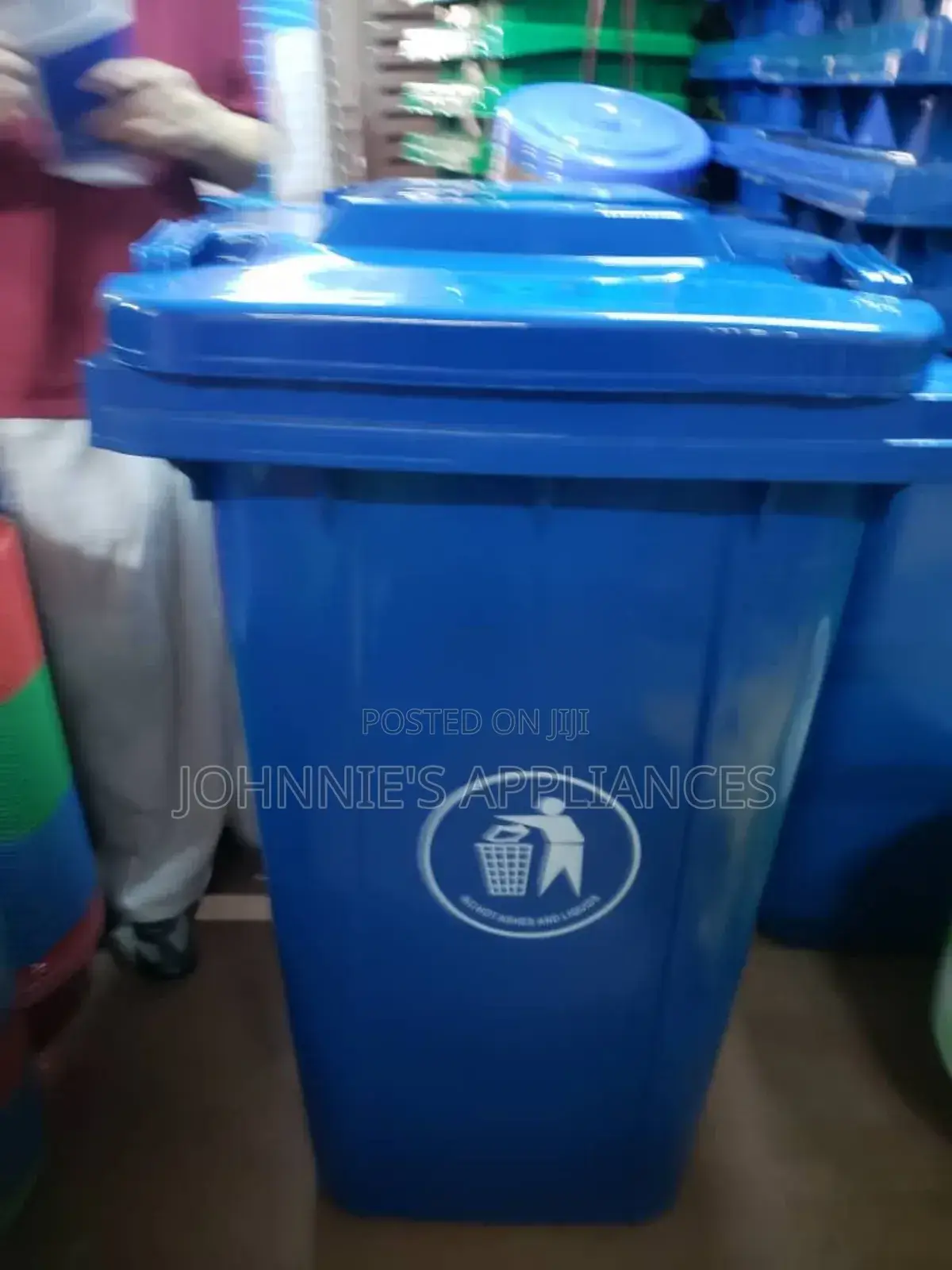 Medical Waste Cabbage Bin With Wheels 240l