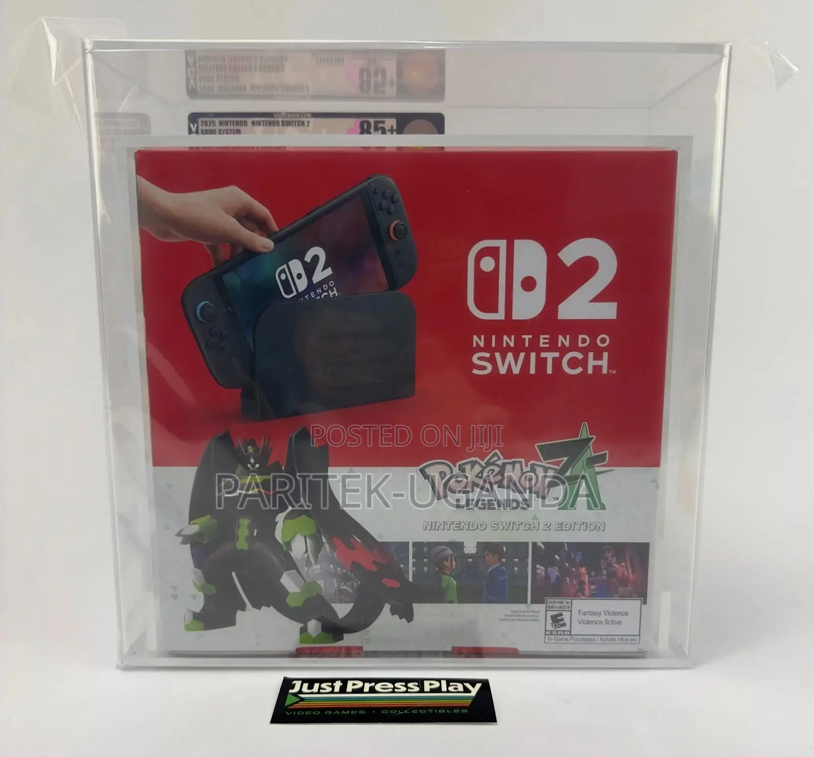 Nintendo Switch 2 Pokémon Legends Z-a Bundle Factory Sealed Vga 85+ Nm