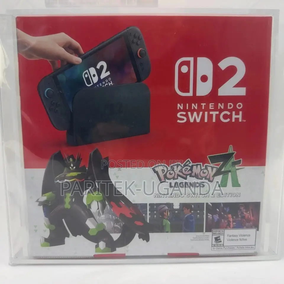 Nintendo Switch 2 Pokémon Legends Z-a Bundle Factory Sealed Vga 85+ Nm
