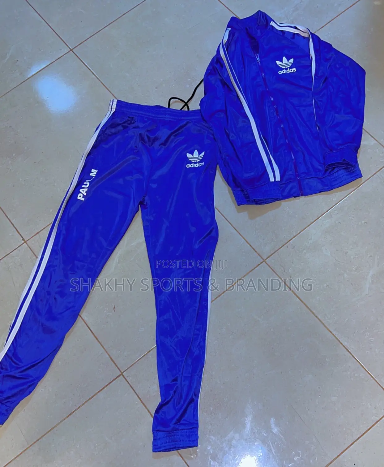 Royal Blue Truck Suit For Kids