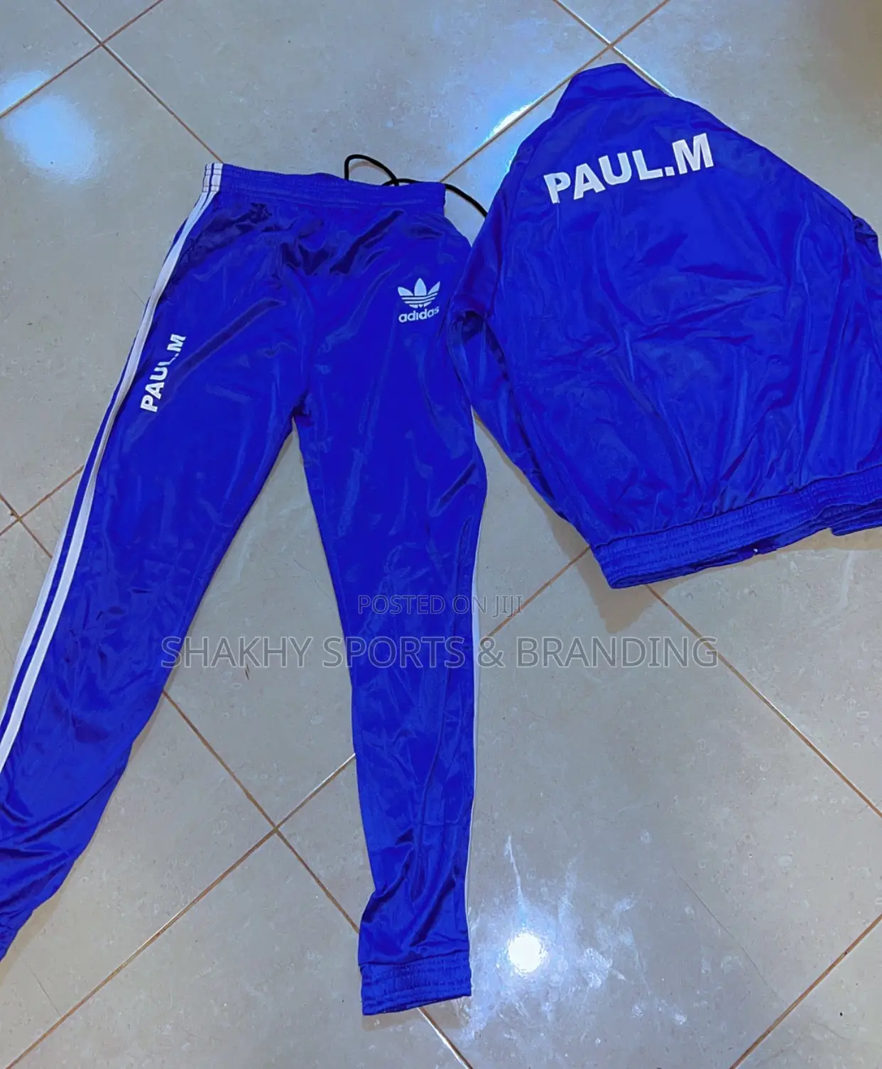 Royal Blue Truck Suit For Kids