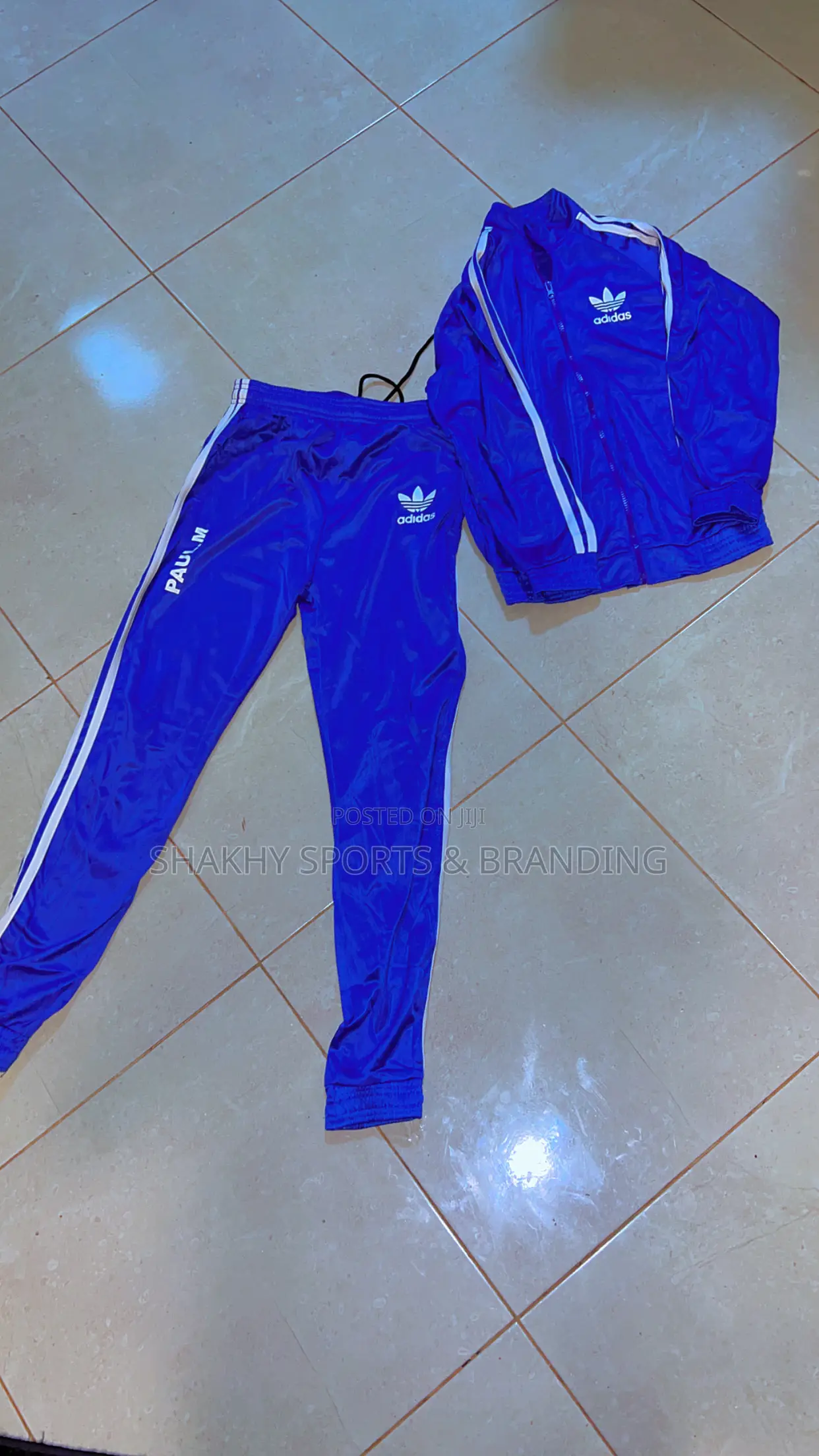 Royal Blue Truck Suit For Kids