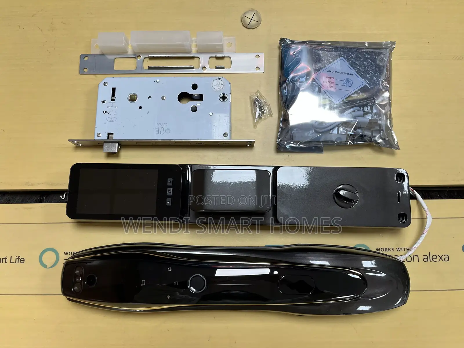 Tuya Video Intercom 3d Face Recognition Biometric Smartlock