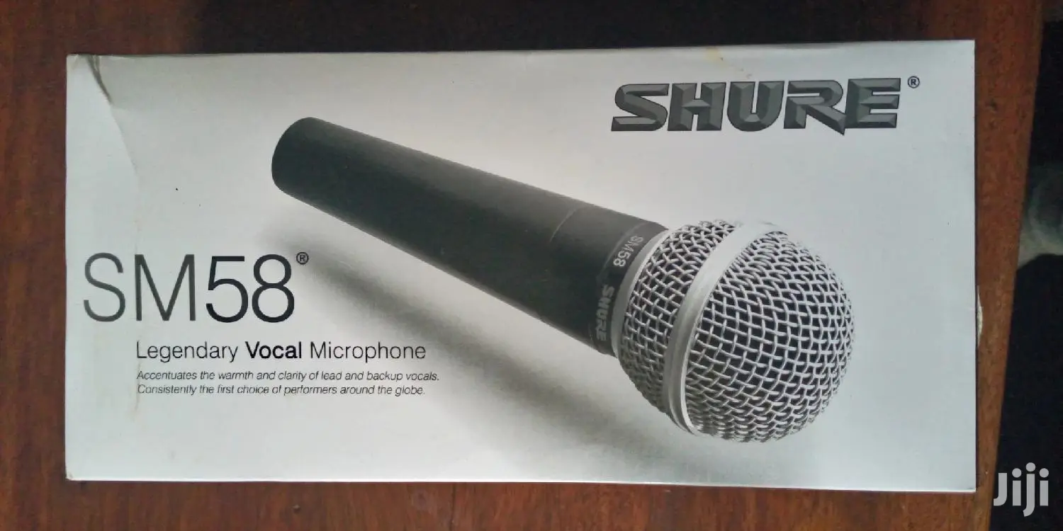 Microphone Shure SM58 Microphone Dynamic Microphone in Kampala - Audio ...