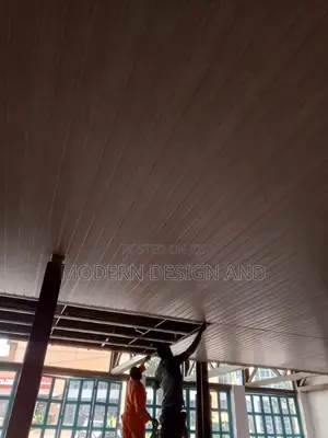 PVC Ceiling Ongoing Work at Kisasi