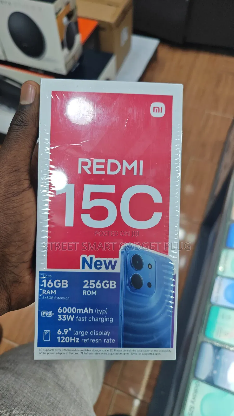 New Xiaomi Redmi 15C 4G 256 GB Black