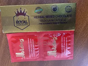 Royal Chocolate For Man Power.1 Sachet.Win 2pcs Of Condoms