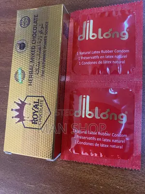 Royal Chocolate for Man Power.1 Sachet.Win 2pcs of Condoms.
