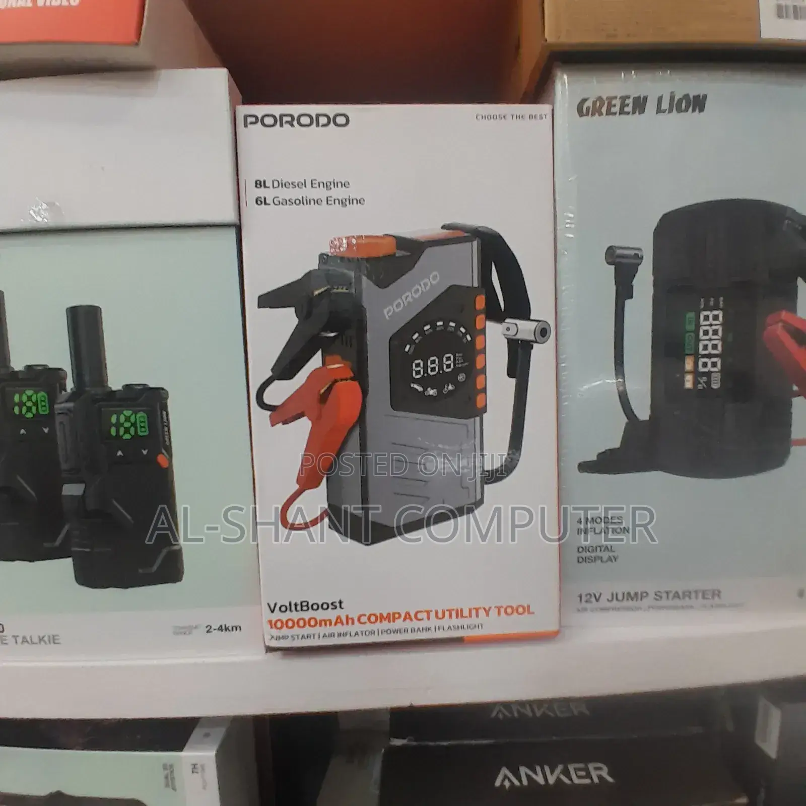 Porodo 10000mah Compact Utility Tool/Porodo Volt Boost