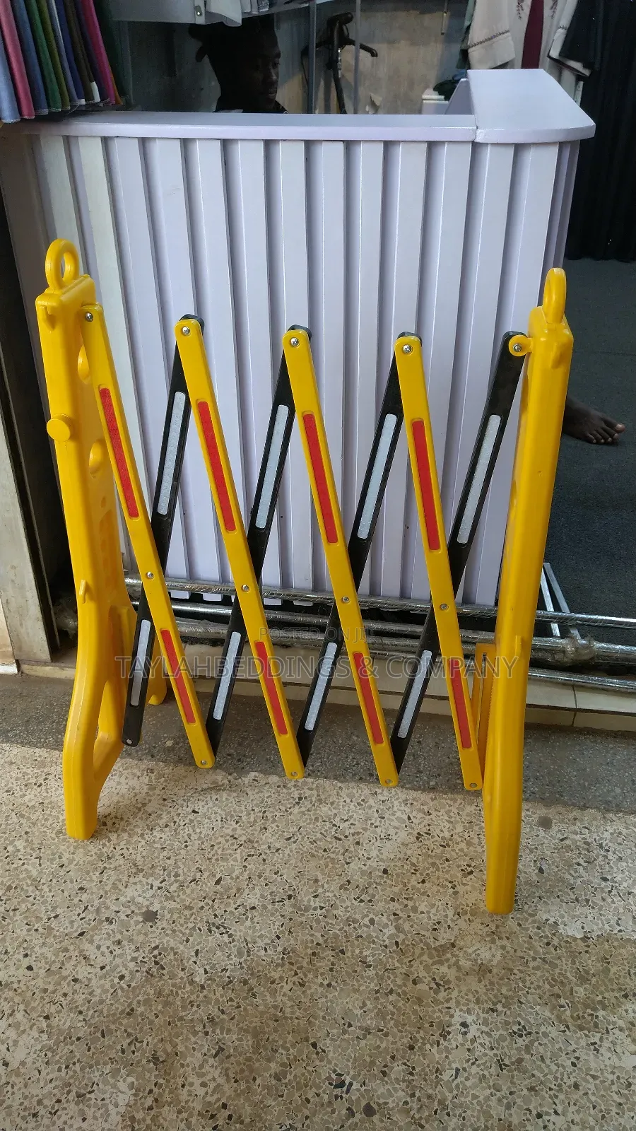 Parking Crowd Control Scissor Barricade Fence Stand Road Safety