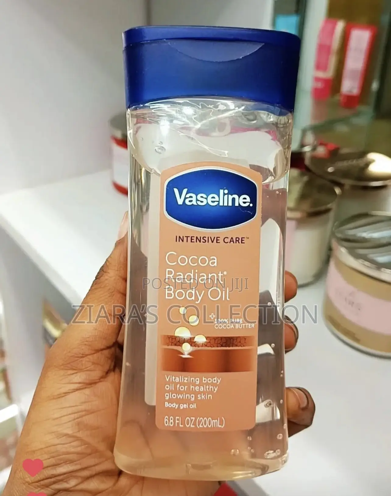 Vaseline Intensive Care Cocoa Radiant Body Oil(Body Gel Oil)