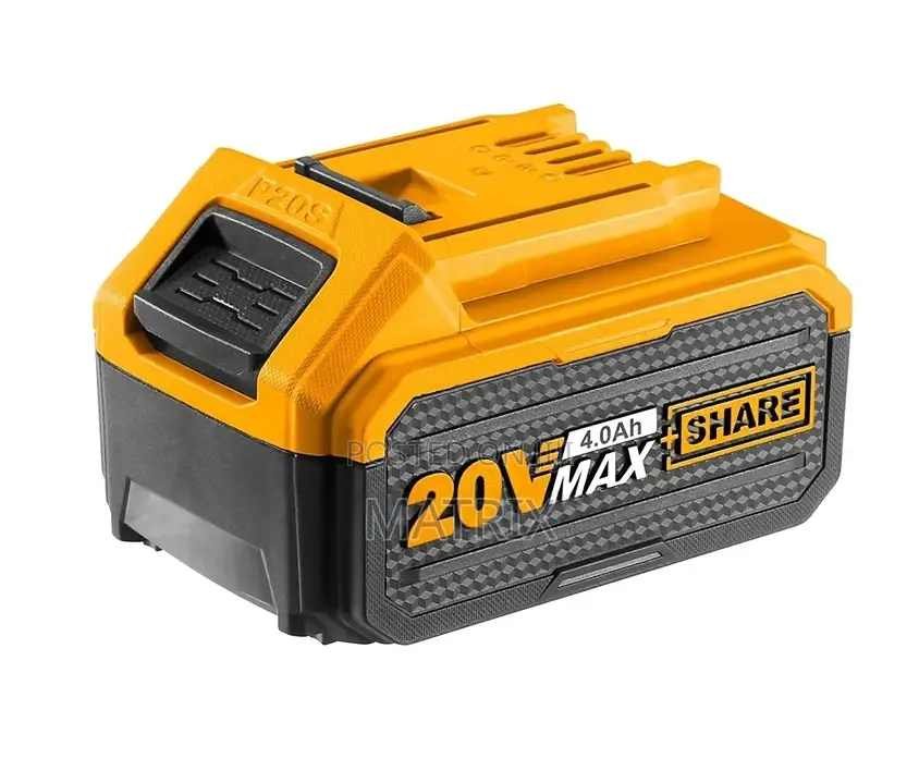 Ingco 20v 4.0ah Lithium-Ion Compatible With All Ingco Tools