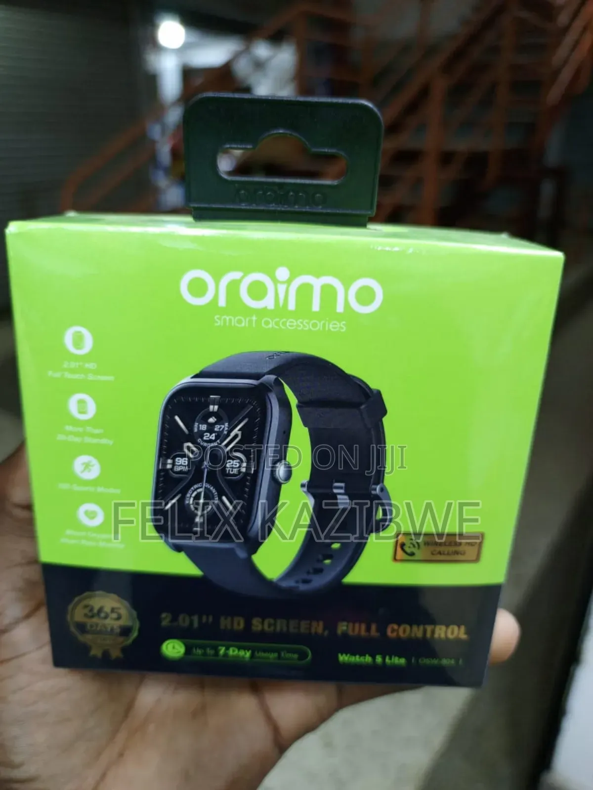 The Oraimo Watch 5 Lite