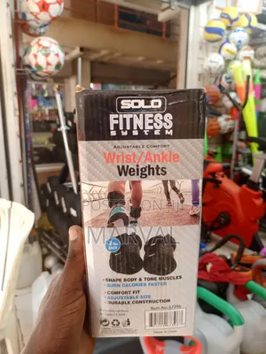 Solo Fitness System Adjustable Comfort Wrist/Ankle Weights.