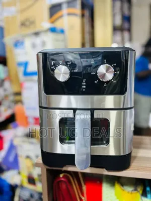 6l Oil Free Healthy Kaisa Villa Air Fryer - Silver
