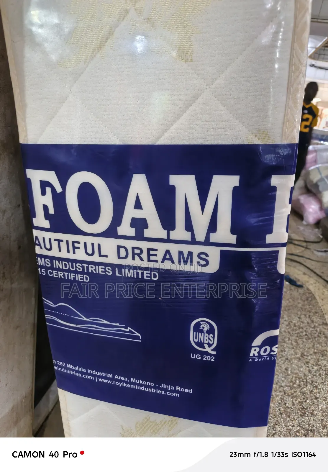 High Density Mattresses Smart 5x6 By8 Inches Rosefoam