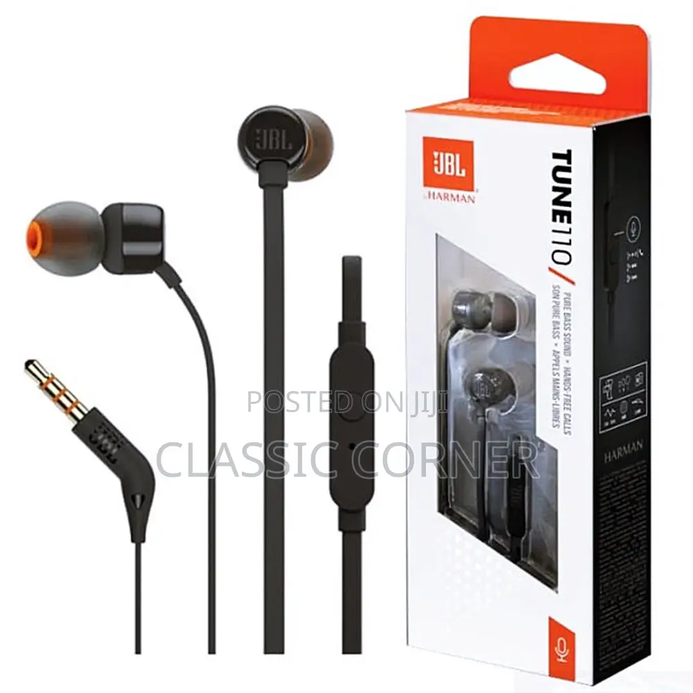 JBL Tune 110 Wired Headphones