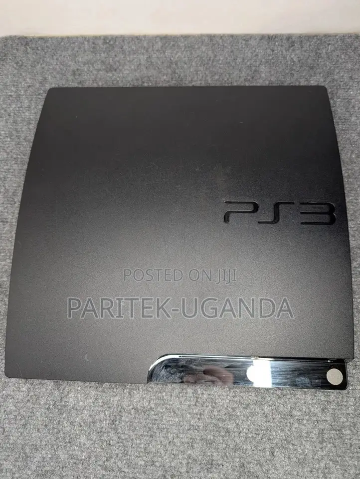 Sony Playstation 3 Ps3 Slim Cech-2501a Black Console Bund