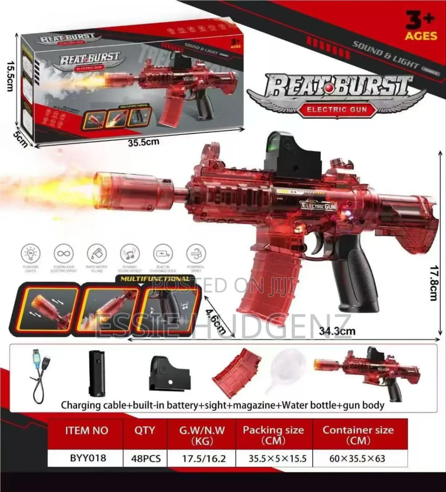 Spray Toy Gun