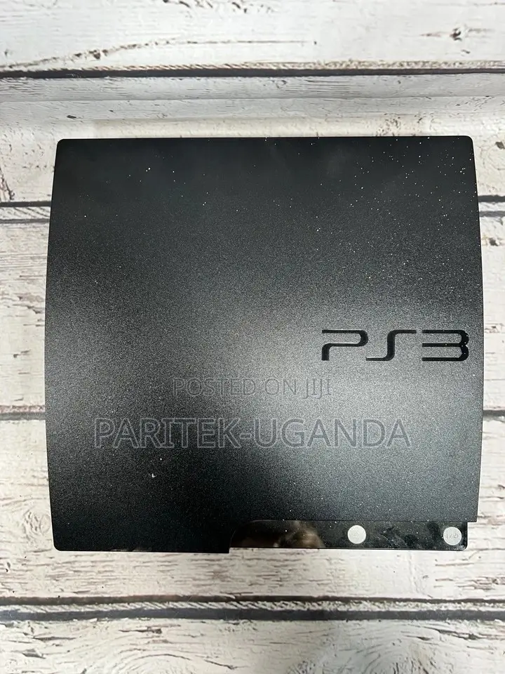 Sony Playstation 3 Slim Cech-2501a Black Gaming Console With Controlle