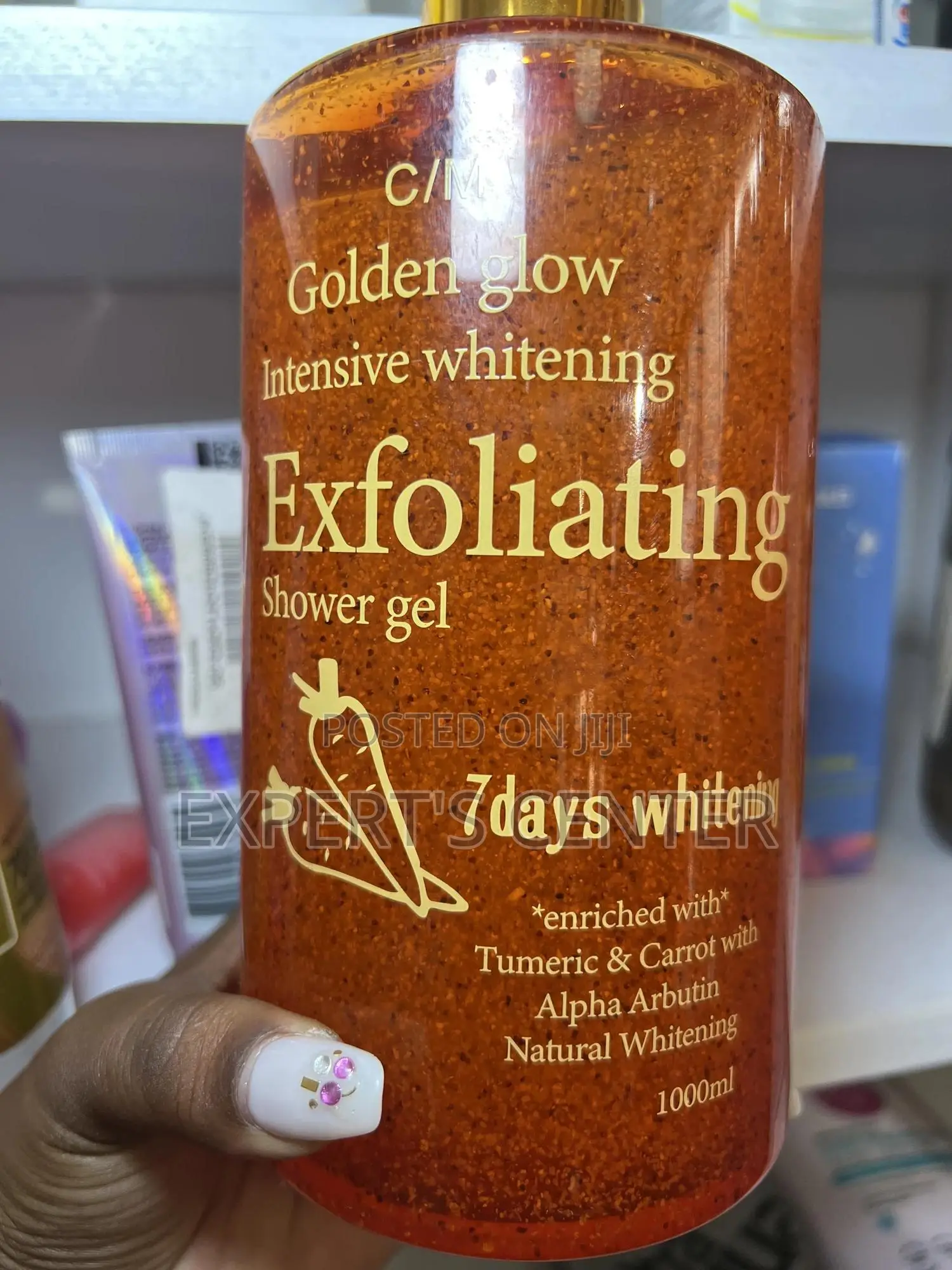 Golden Glow Exfoliating Shower Gel