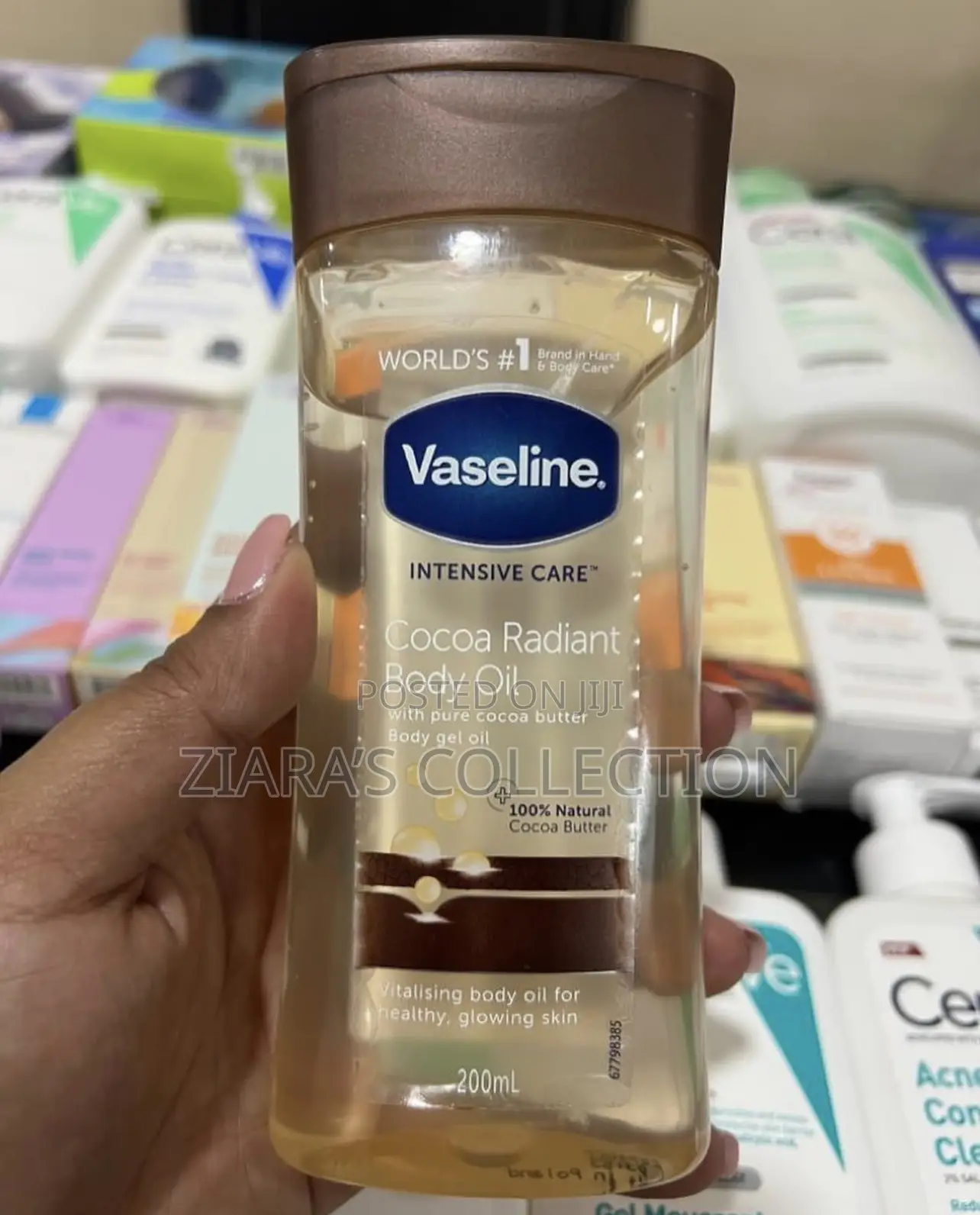 Vaseline Intensive Care Cocoa Radiant Body Oil