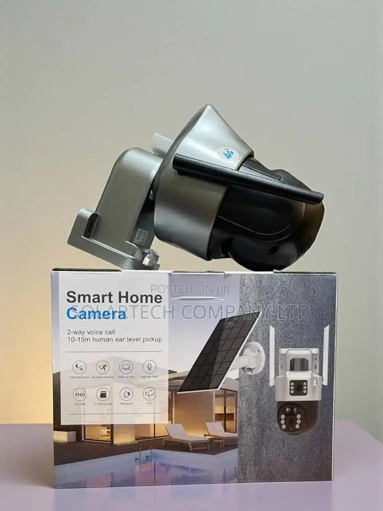 Smart PTZ Wi-Fi Surveillance Camera for Outdoor Use