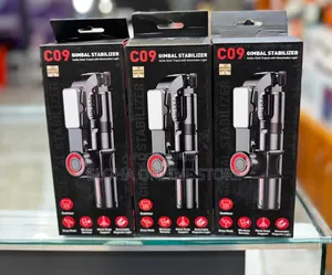 C09 Gimbal Stabilizer, Selfie Stick, Foldable Wireless Tripod