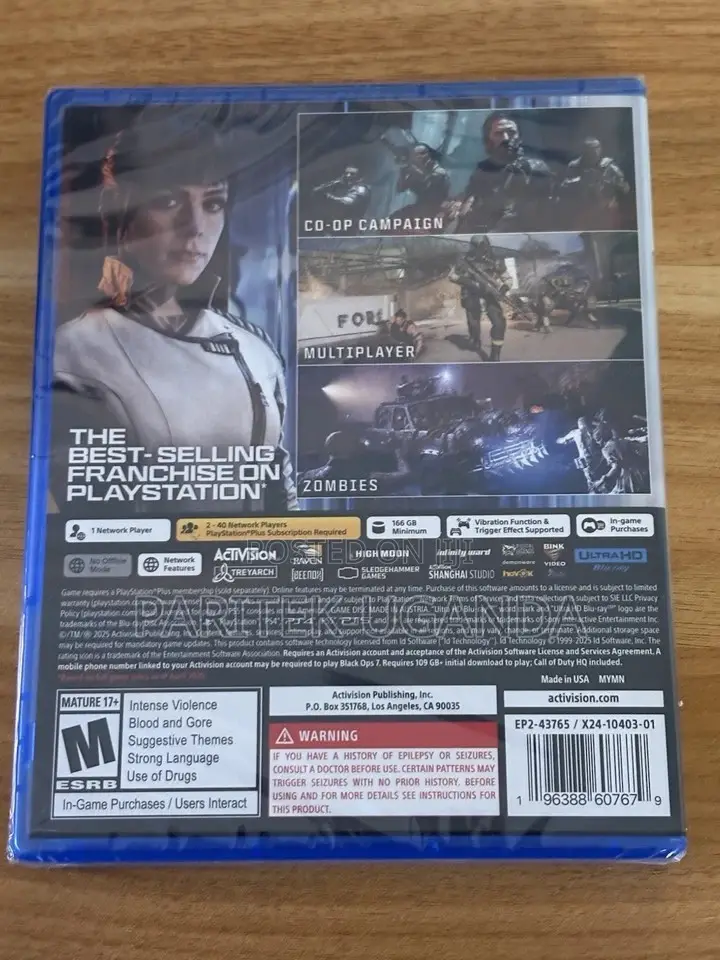 Legit Call Of Duty: Black Ops 7 - Digital- Ps5 - New Seal