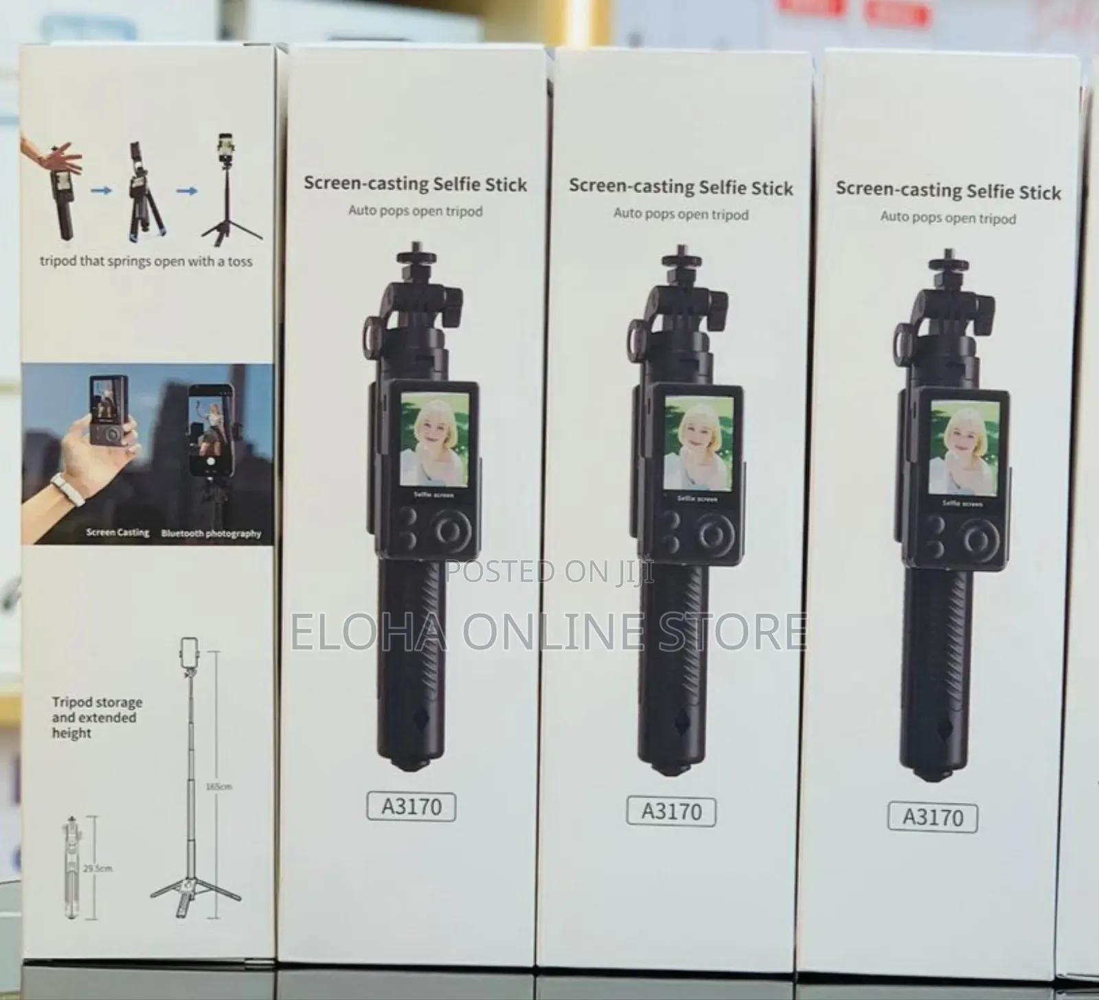 A3170 Screen Casting Selfie Stick