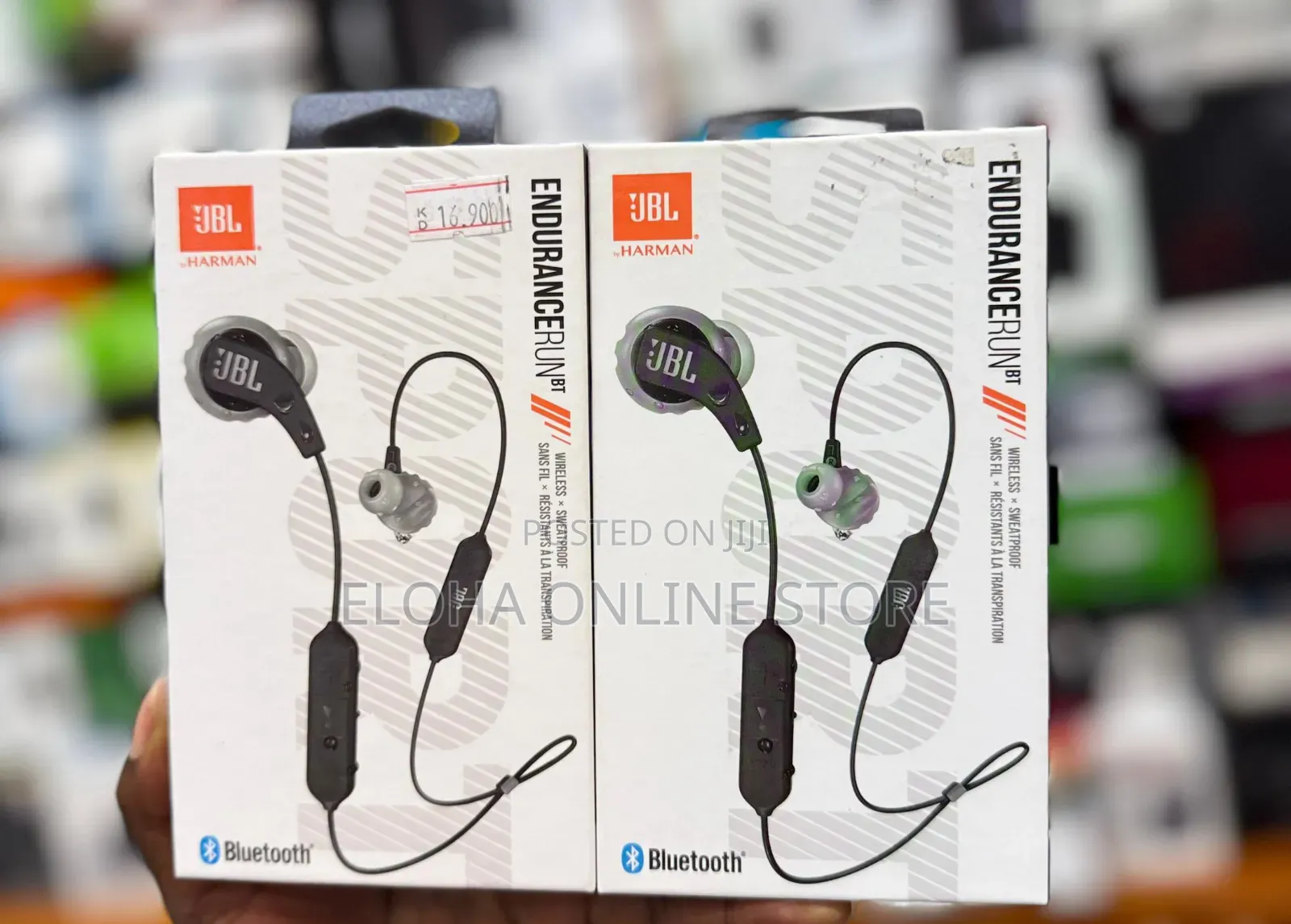 JBL Endurance Run Bt Sweat-Proof Wireless in-Ear Sport Headphones