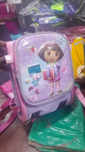 Pinky Girls' School Bag