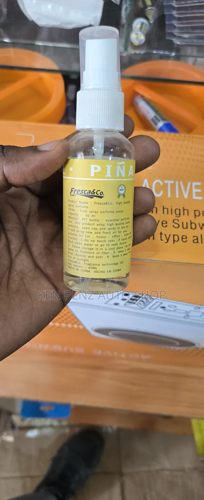 Pinneapple Fresh Air Freshener Spray