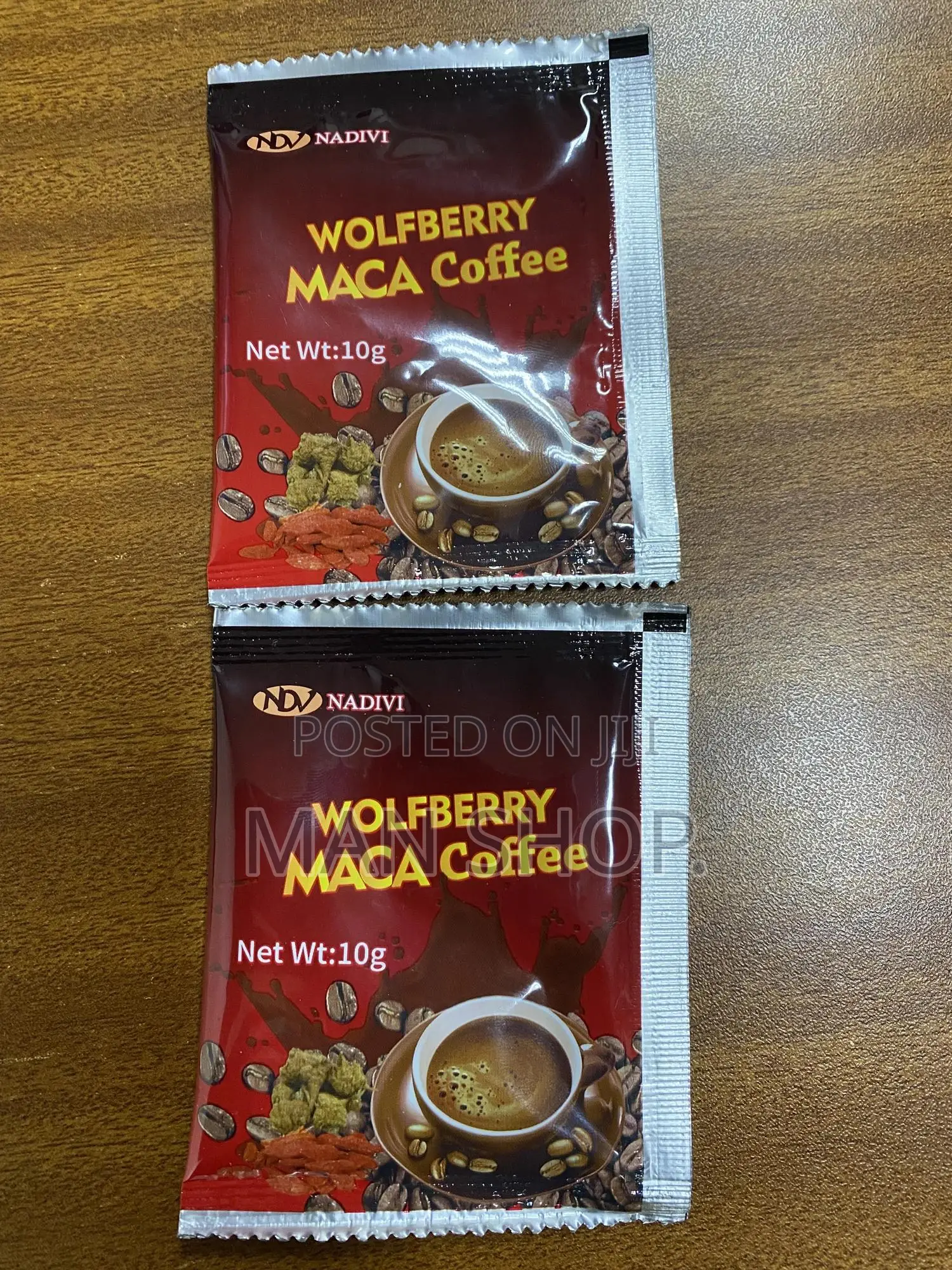 Wolf Berry Maca Coffe for Men. 2 Sachet.