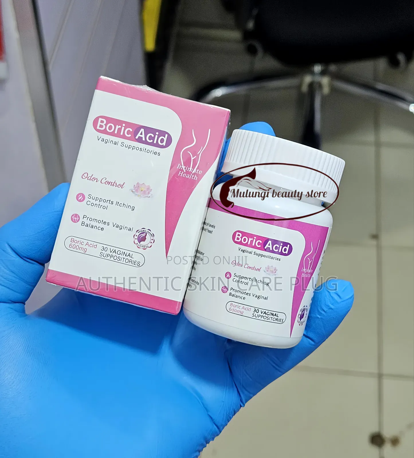 30 Canadian Boric Acid Vagnal Suppositories