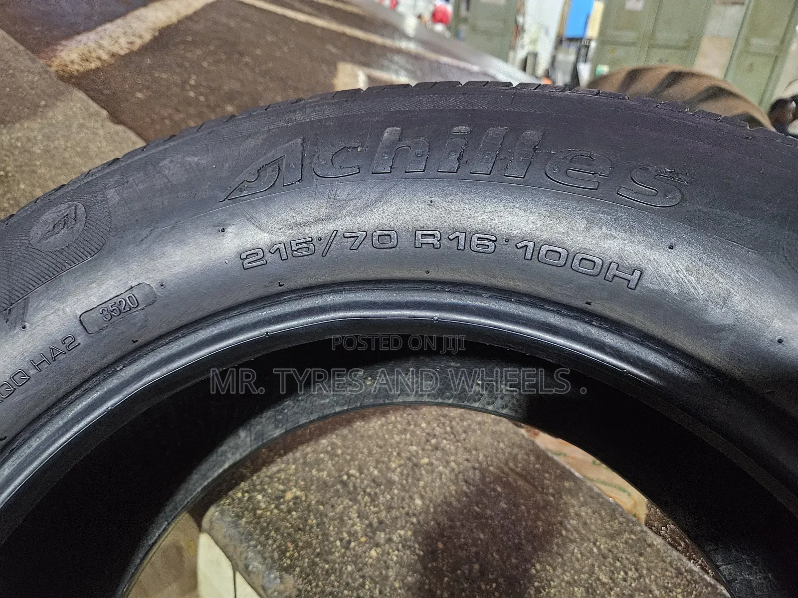 215 70 R16 Achilles Used But Still Good Tires Came 4 Gd Tires.