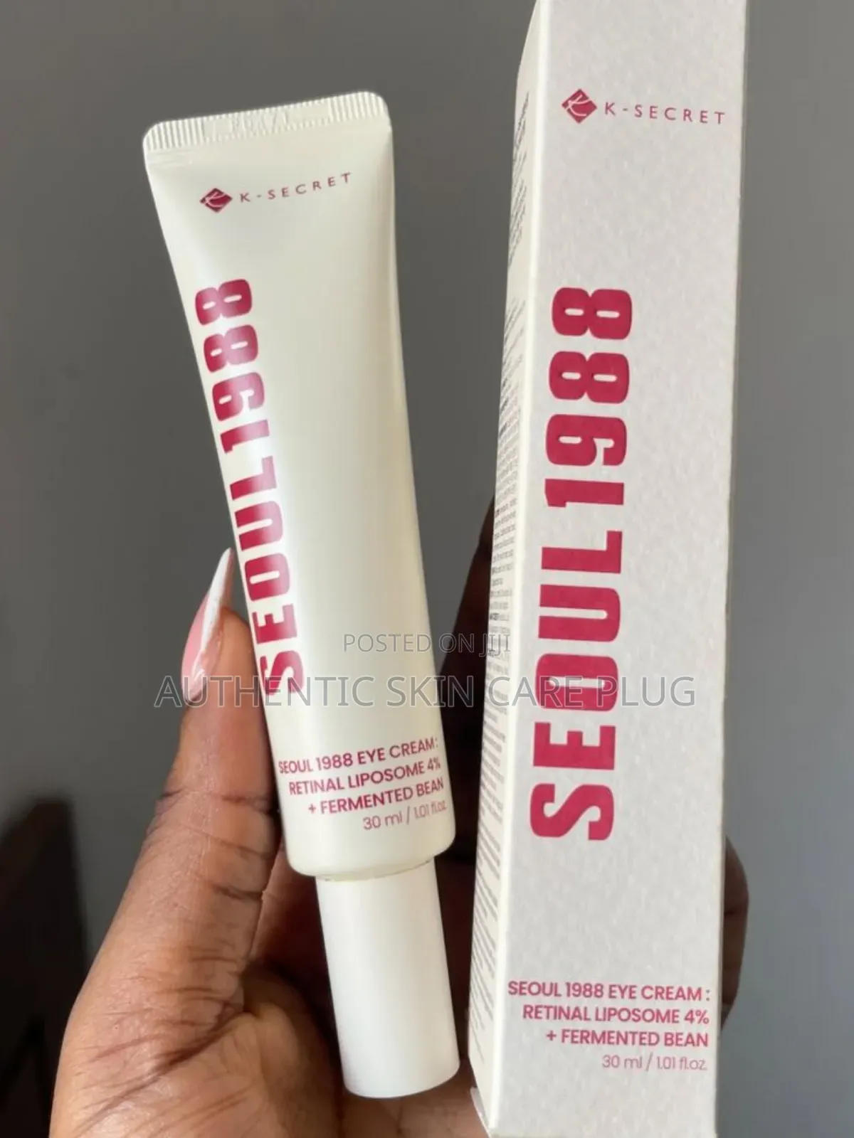 K-Secret Séoul 1988 Essence Hydratante/4% Rétinol Crème.